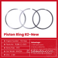 R2B6-11-SCO Diesel Motore Pistone Ring Set Mazda R2-New